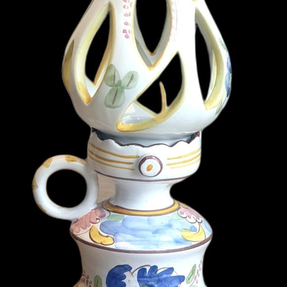 Ceramic Lamp,Hand made and painted in Portugal , Collection piece - Picture 2 of 10